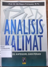 Image of ANALISIS KALIMAT