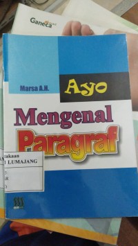 Image of AYO MENGENAL PARAGRAF