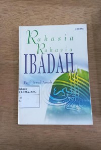 Image of RAHASIA RAHASIA IBADAH