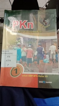 Image of PENDIDIKAN KEWARGANEGARAAN