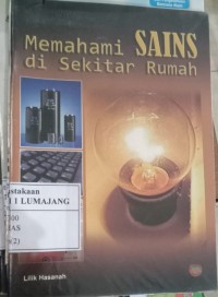 Image of MEMAHAMI SAINS DI SEKITAR RUMAH