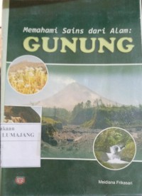 Image of MEMAHAMI SAINS DARI ALAM GUNUNG