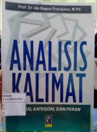 Image of Analisis Kalimat