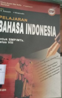 Image of PELAJARAN BAHASA INDONESIA