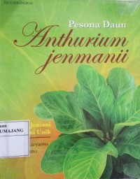 Image of Pesona Daun Anthurium jenmanii