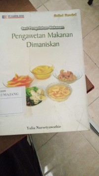 Image of Pengawetan Makanan Dimaniskan